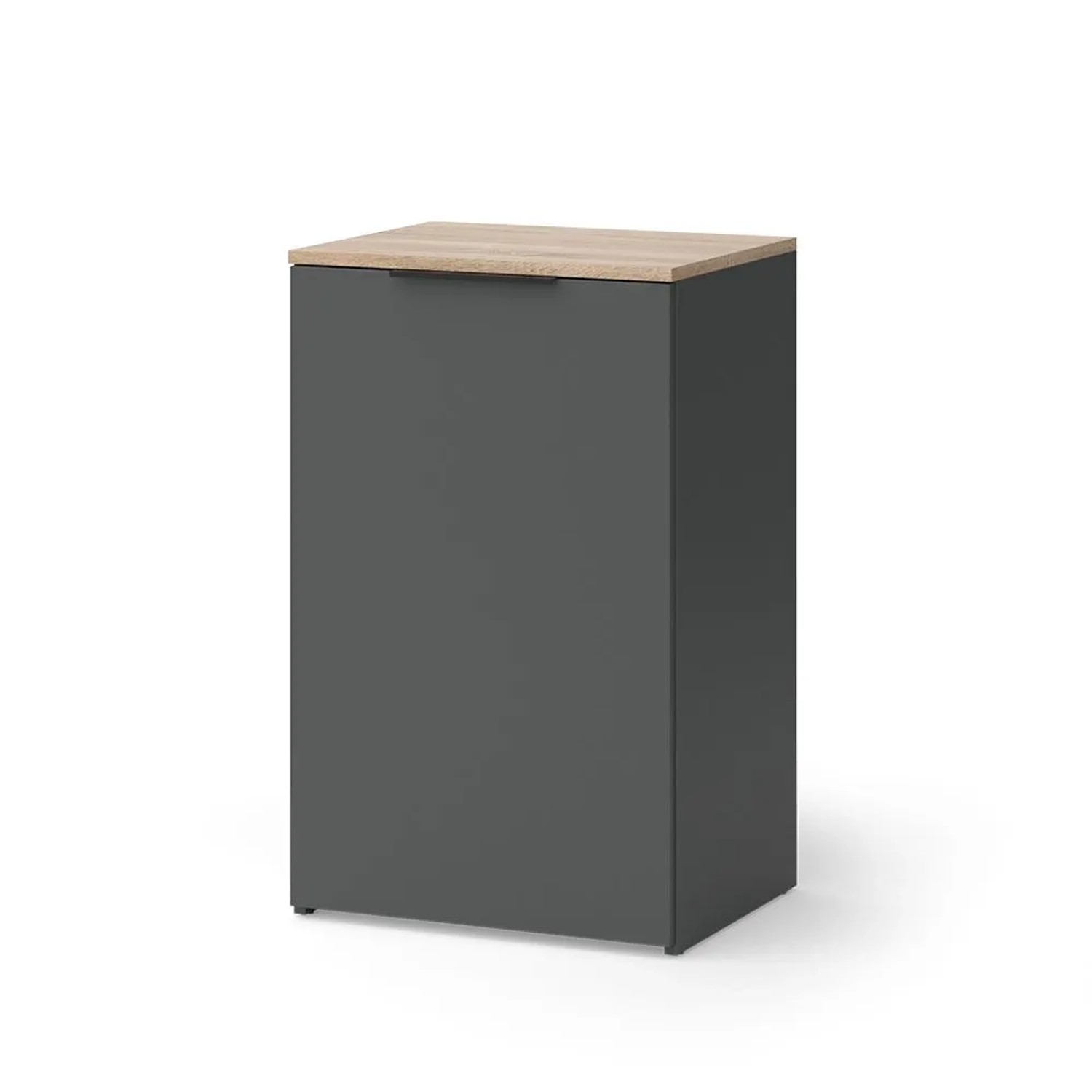 Vicco Kommode Wido Anthrazit 50 x 80 mit Regal Art Nr 57443