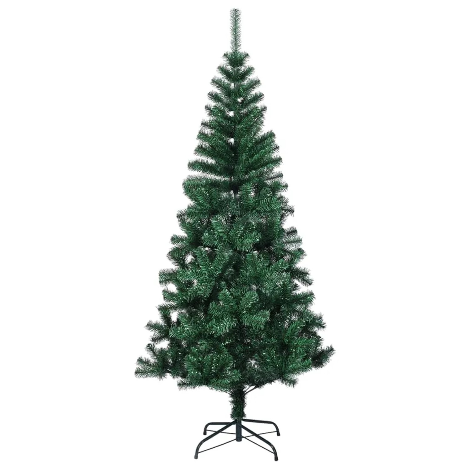 Thumbnail - vidaXL Künstlicher Weihnachtsbaum Schillernde Spitzen Grün 180 cm PVC