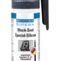 WEICON Black-Seal Dichtung, 200ml Presspackdose, öl- und fettbeständig, für hochtemperaturbeständige Abdichtungen.