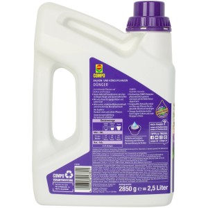 Compo Balkon- und Kübelpflanzendünger, 2,5 l, Flüssigdünger für üppige Blüten und gesundes Wachstum.