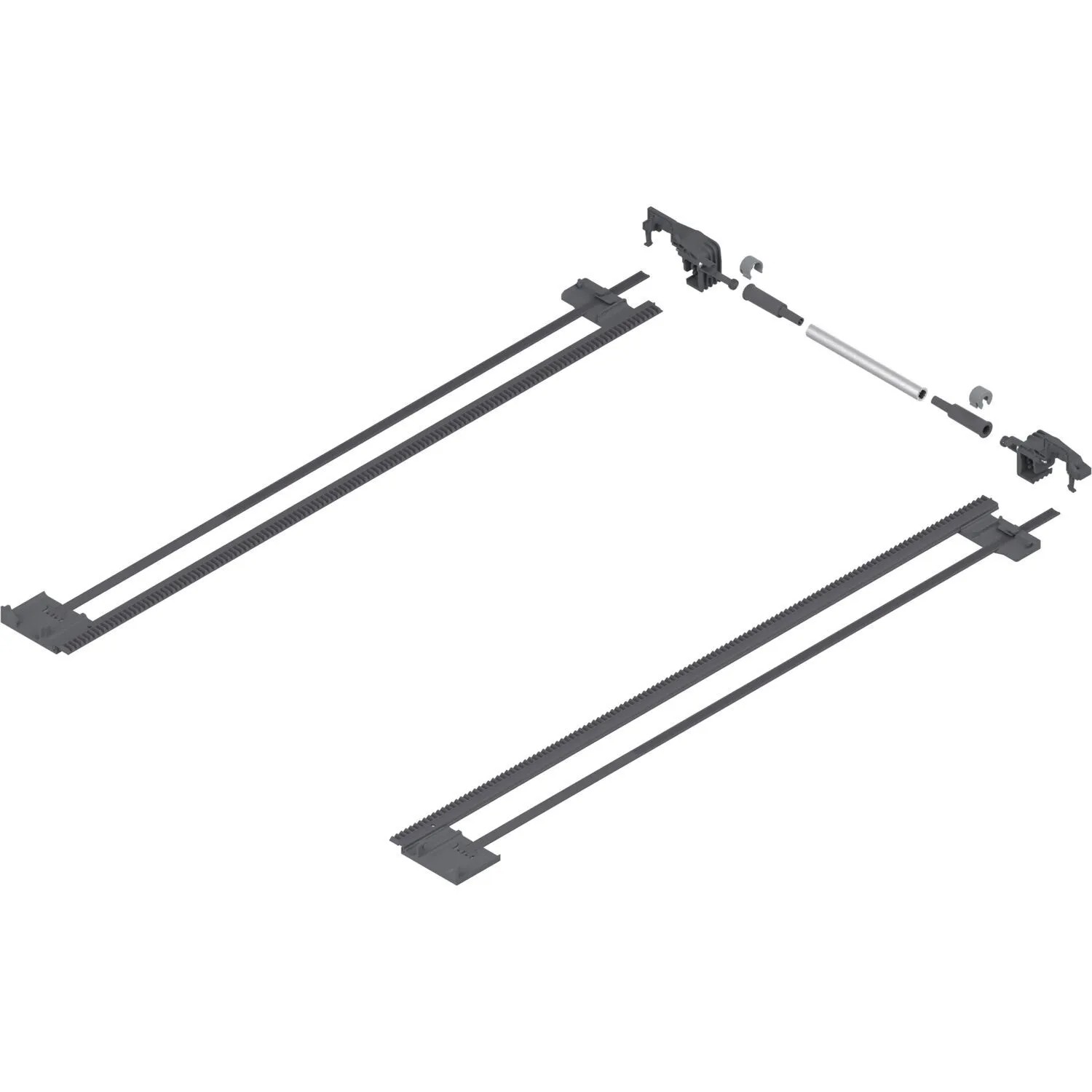 Blum SeitenstaBilisierung Tandem für 560H Bis Nennlänge 600 mm