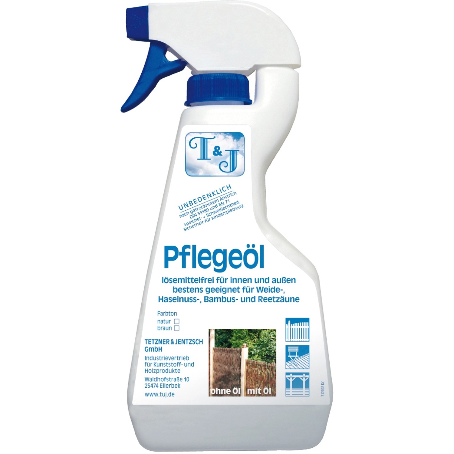 T & J T & J Pflegeöl natur 500ml günstig online kaufen