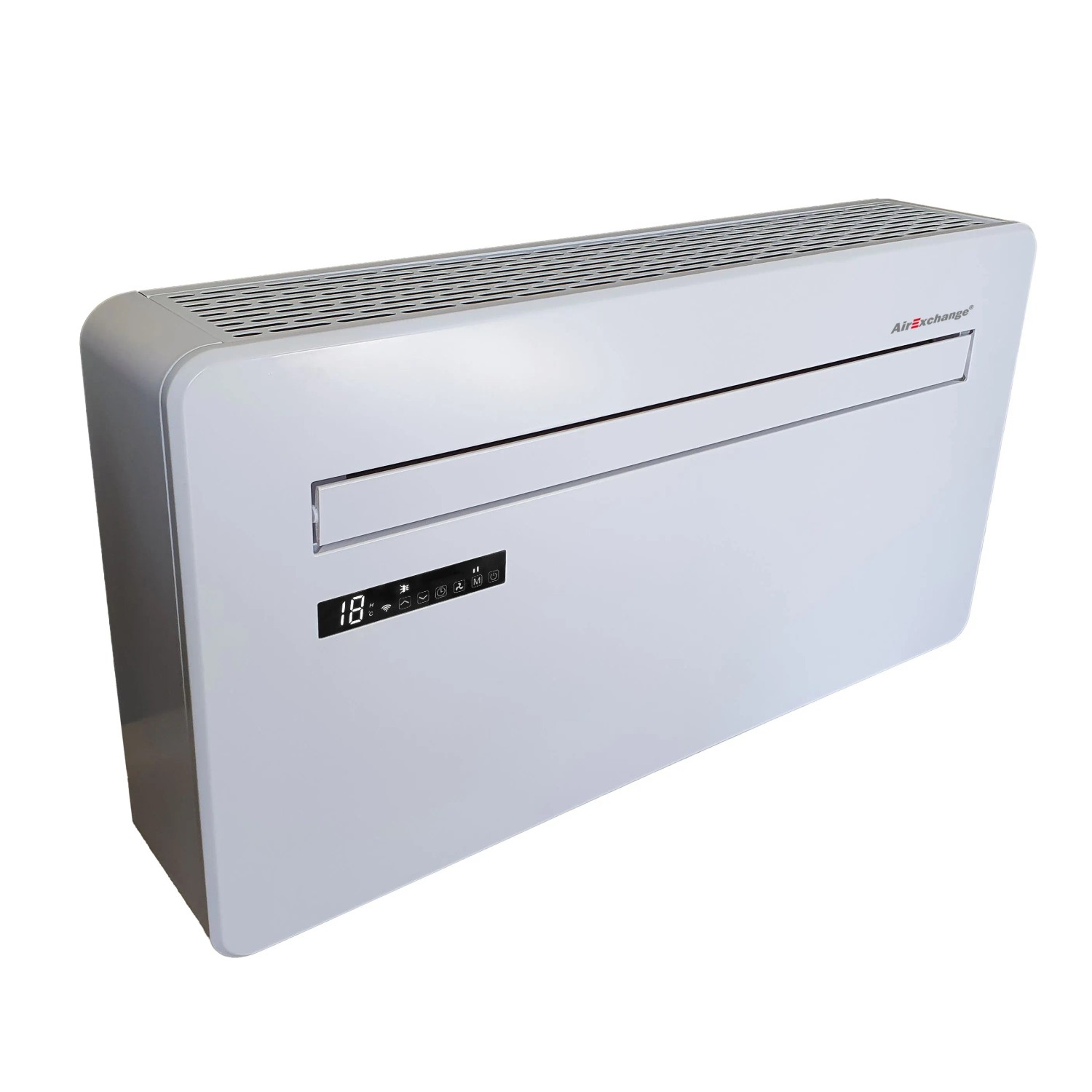 irExchange Wand Monoblock Klimaanlage Wärmepumpe Inverter 4In1 Klimaanlage Ohne Außengerät Bis 80 M² Farbe WEIß