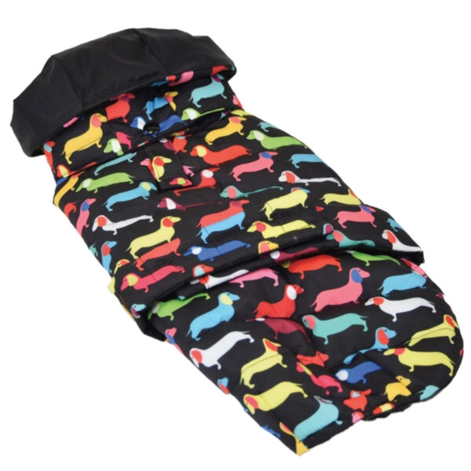 Fashion Dog Hunde-Steppmantel Speziell für Dackel 36 cm