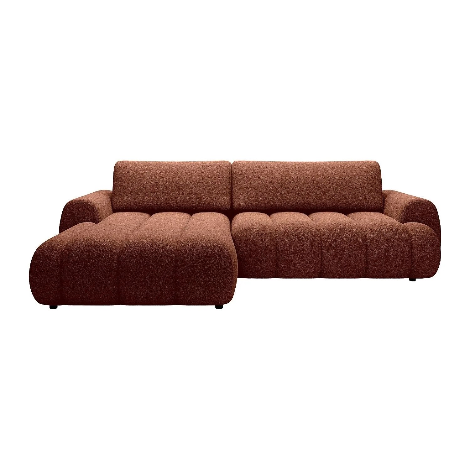 Vente-unique Schlafsofa Fridora Terracotta 272 cm