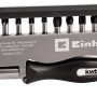 Einhell Handy Bit-Box Impact, 12-teilig. Bitset mit Schraubendreher und verschiedenen Bits.