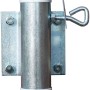 Videx Garden Sonnenschirmhalter zum Andübeln, verzinkt, für Schirme bis Ø 40 mm.