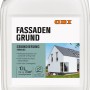 Weißer 10L Kanister OBI Fassadengrund Transparent für saugende Untergründe.
