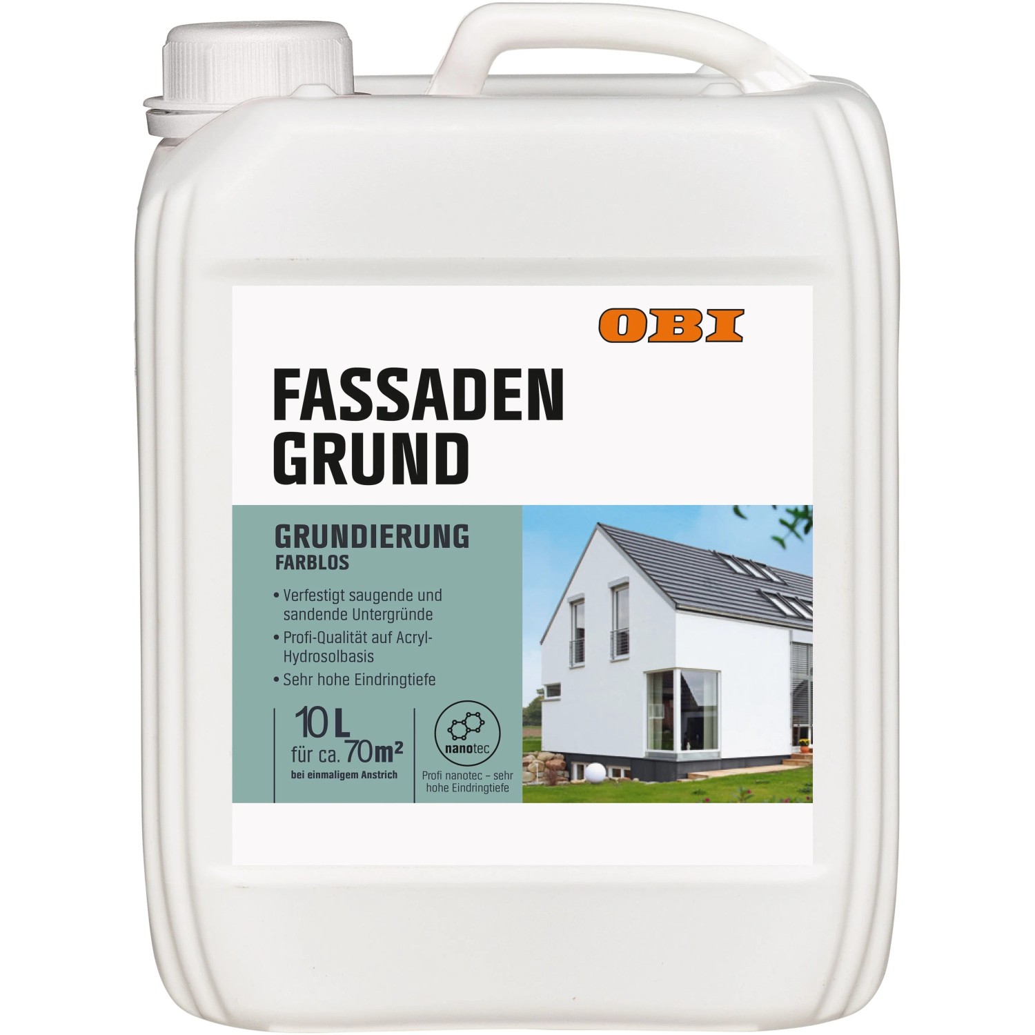 OBI Fassadengrund Transparent 10 l