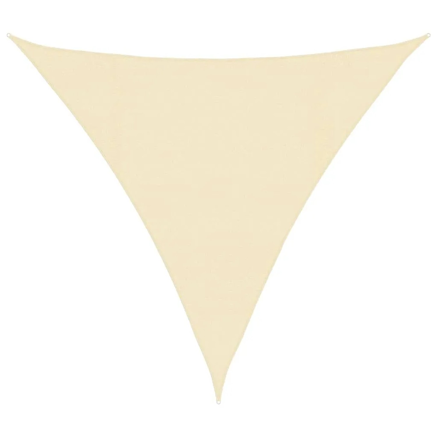 Furnicato Sonnensegel 160 G M² Creme 4x4x4 M Hdpe