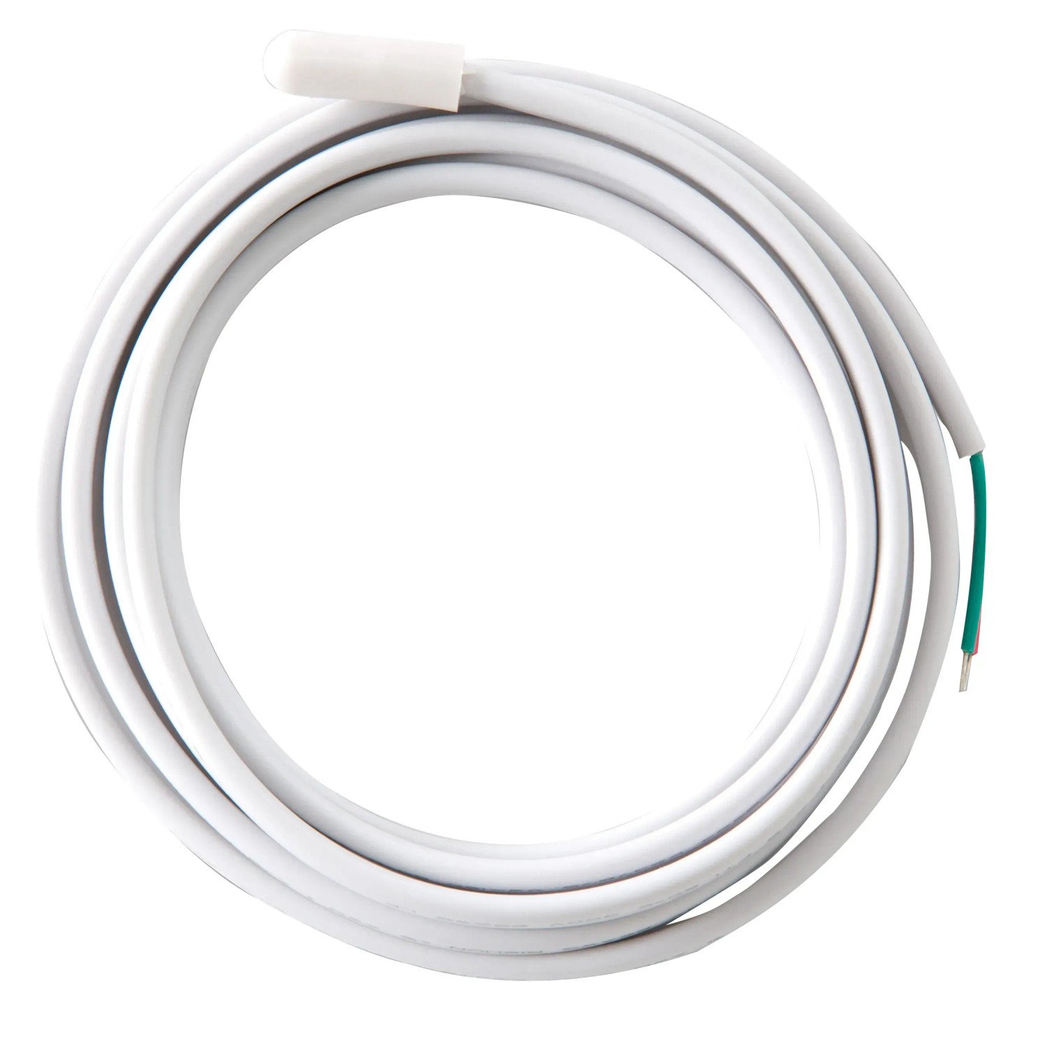 Perobe Temperaturfühler für Fußbodenheizung, weiß, mit Kabel und Sensor