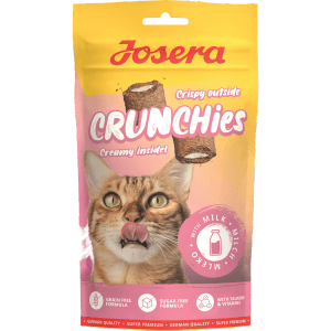 Josera Katzenleckerlies & Katzensnacks Crunchies mit Milk 60 g