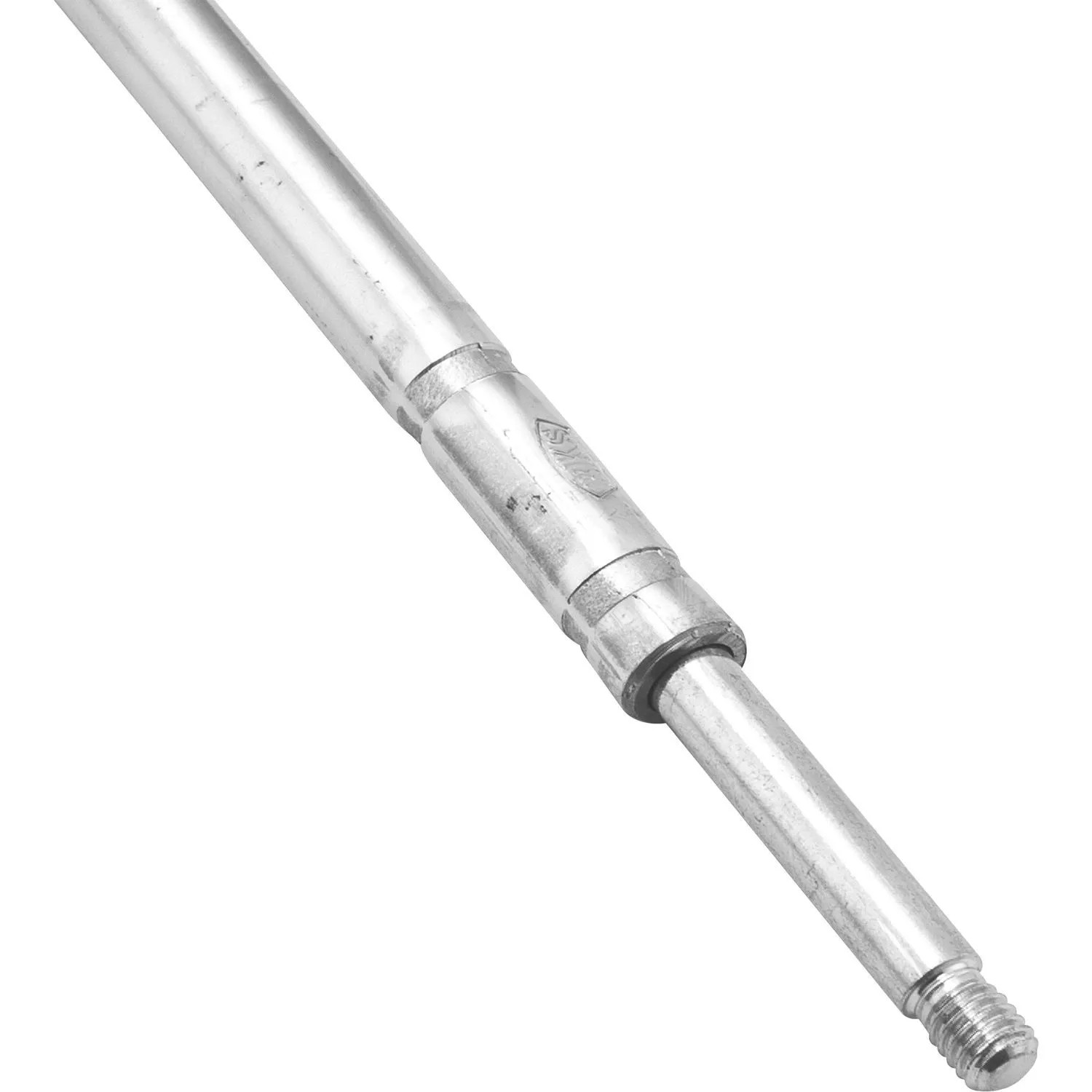 Bks Treibriegelstange 9006 für Oben mit Gleitstopfen 1.010 mm Stahl Verzinkt