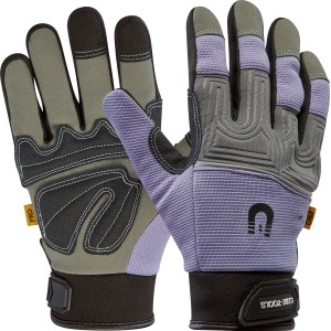 LUX Arbeitshandschuhe Ladies Strong Protect Gr. 7, ideal für Montagearbeiten, mit Magnetfunktion.