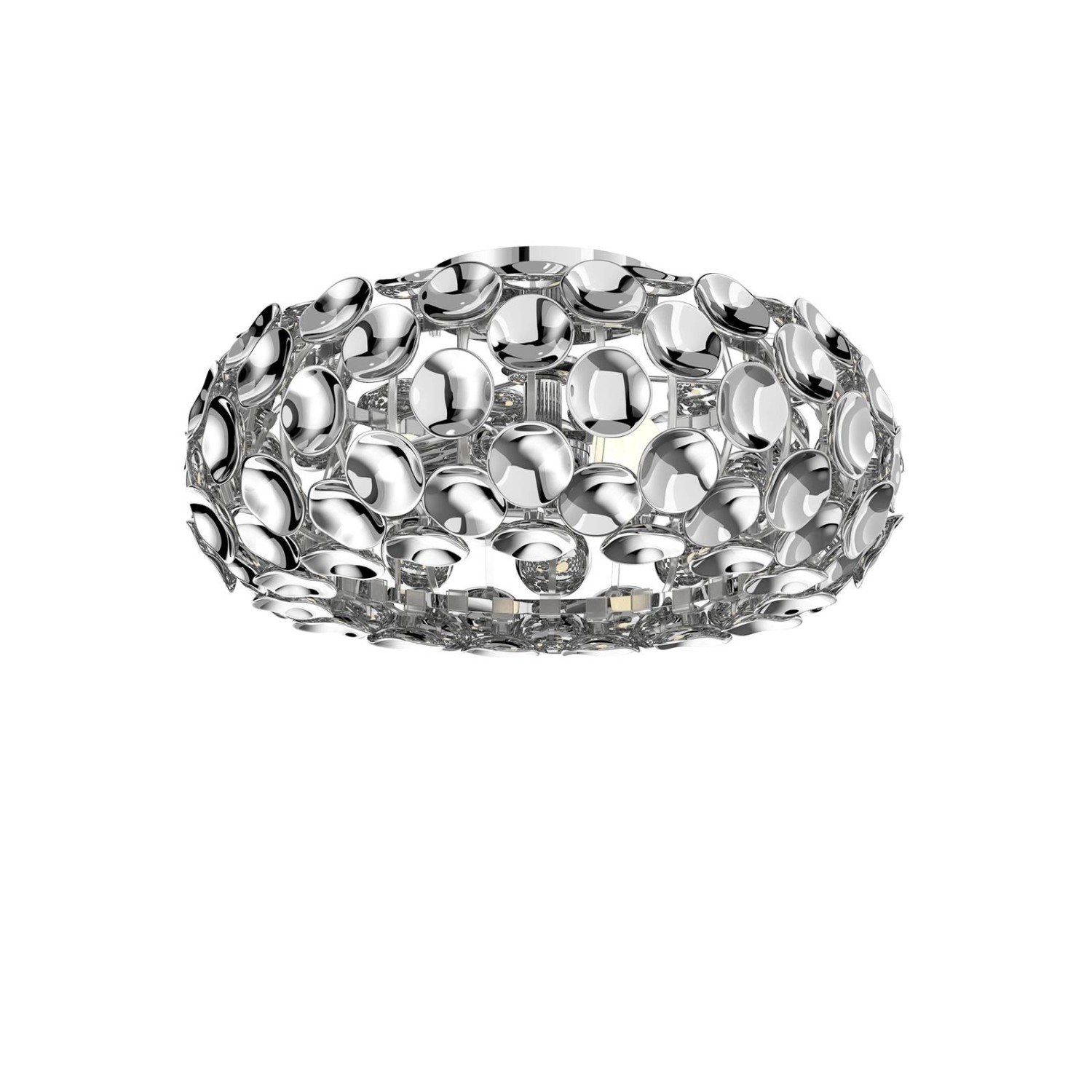 Lindby Deckenlampe Reza 9621127 Modern in Chrom 3-flammig E14 Flurleuchte günstig online kaufen