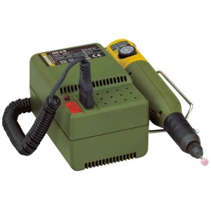 Proxxon Netzgerät NG 2/S mit Micromot-Werkzeug, Zubehör für Miniaturwerkzeuge.