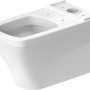 Weißes Duravit Stand-WC DuraStyle, Tiefspüler, Abgang Vario, ohne Spülkasten/Sitz.