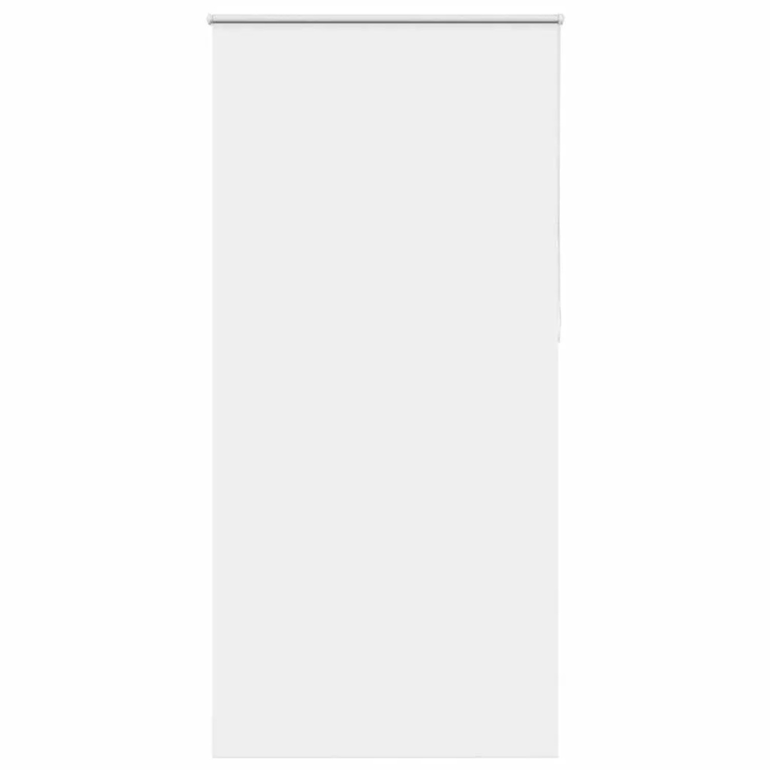 vidaXL Verdunkelungsrollo Weiß 115x230cm Stoffbreite 110,7cm Polyester 4011 günstig online kaufen