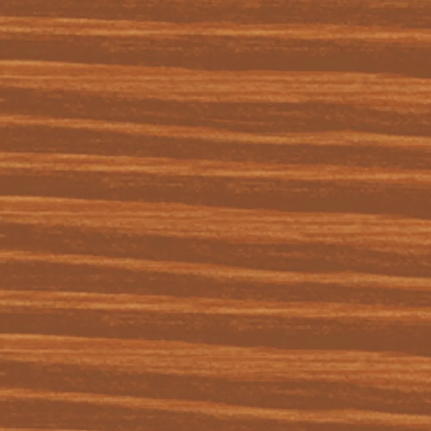 Holzoberfläche mit Xyladecor Holzschutz-Lasur 2in1 Kastanie matt behandelt.