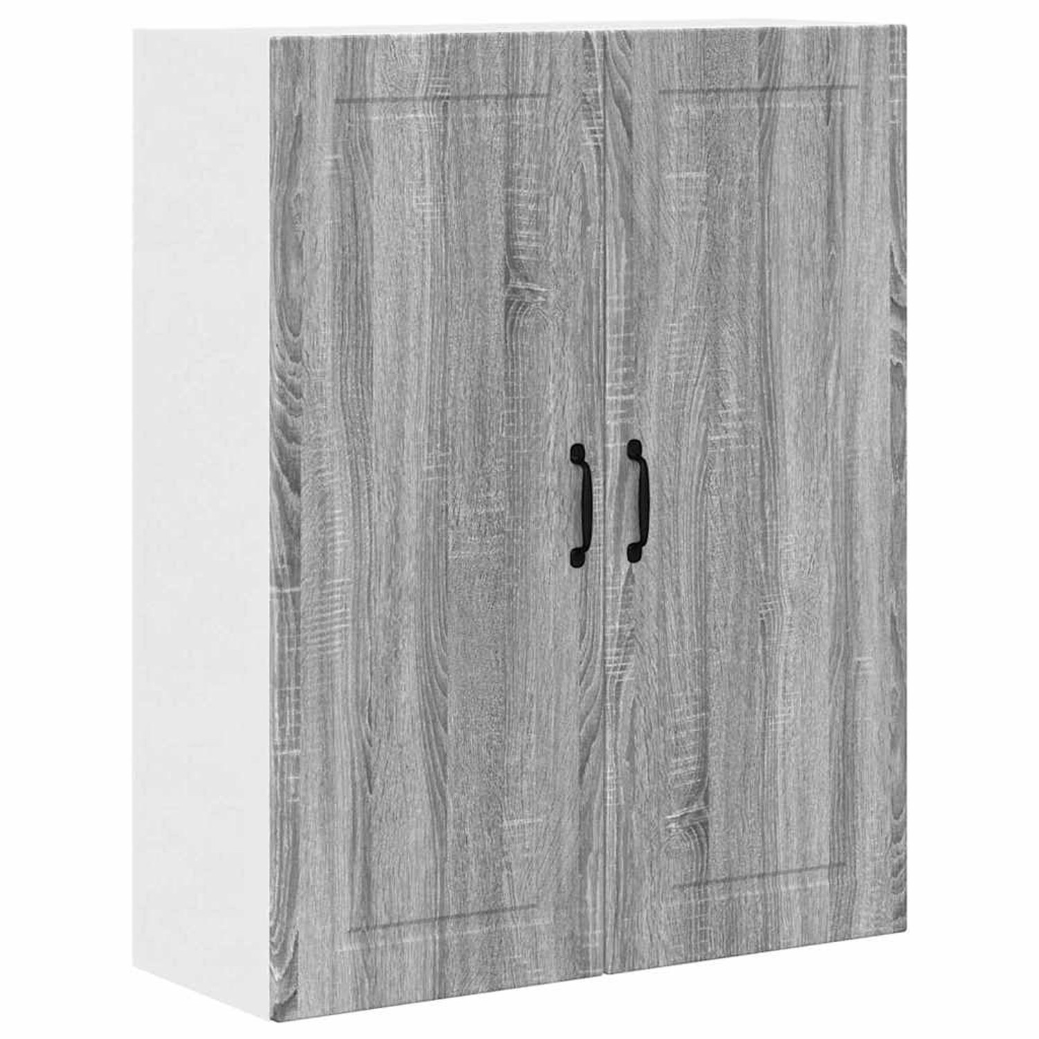 vidaXL Küchenwandschrank Graues Sonoma 80 x 31 x 100 cm Holzwerkstoff 88550 günstig online kaufen