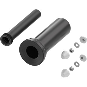 Tece WC-Anschlussgarnitur DN 90 PE 300 mm für wandhängende WCs, inkl. Befestigungssatz.