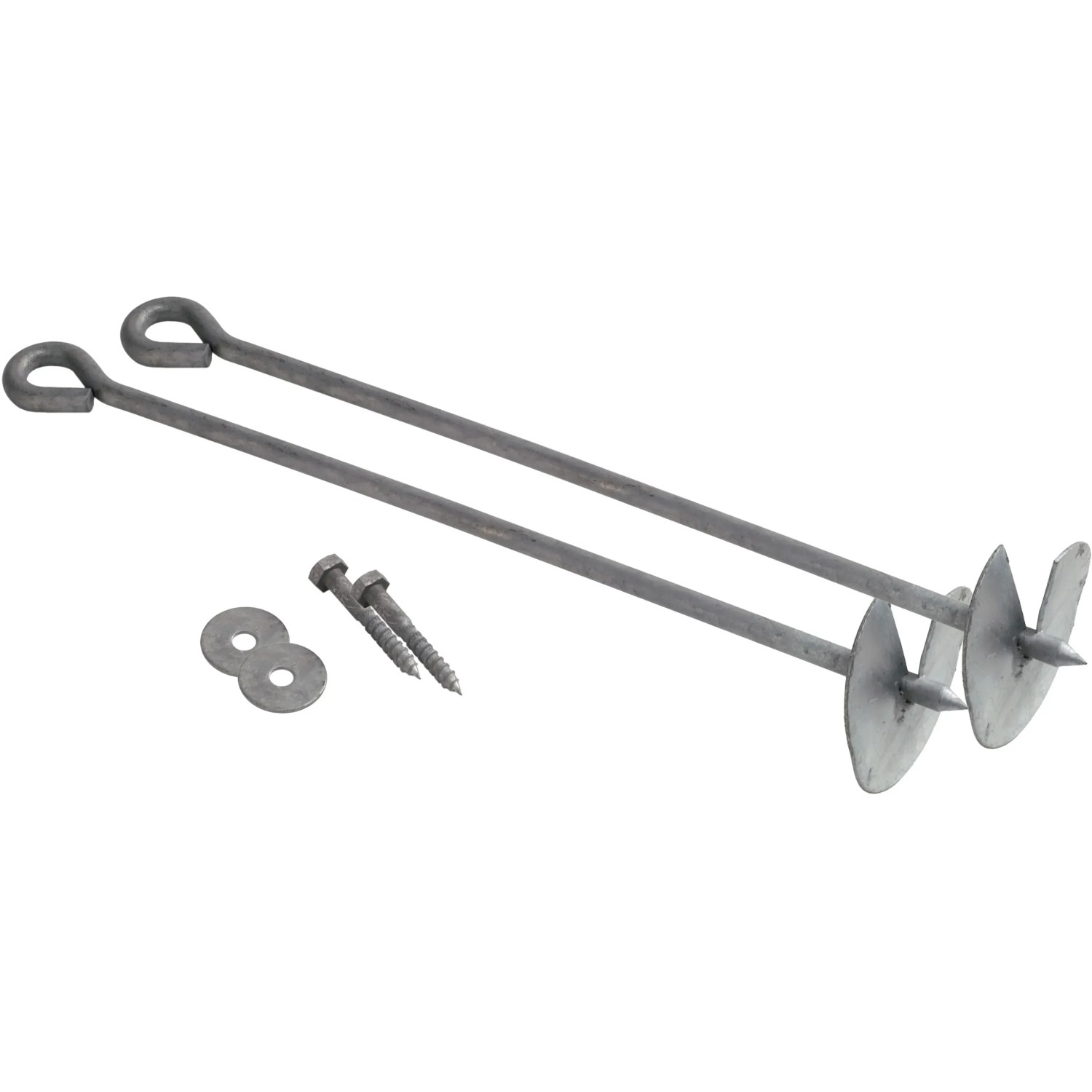 Bodenanker-Set für AXI Schaukel, zur sicheren Befestigung im Garten.