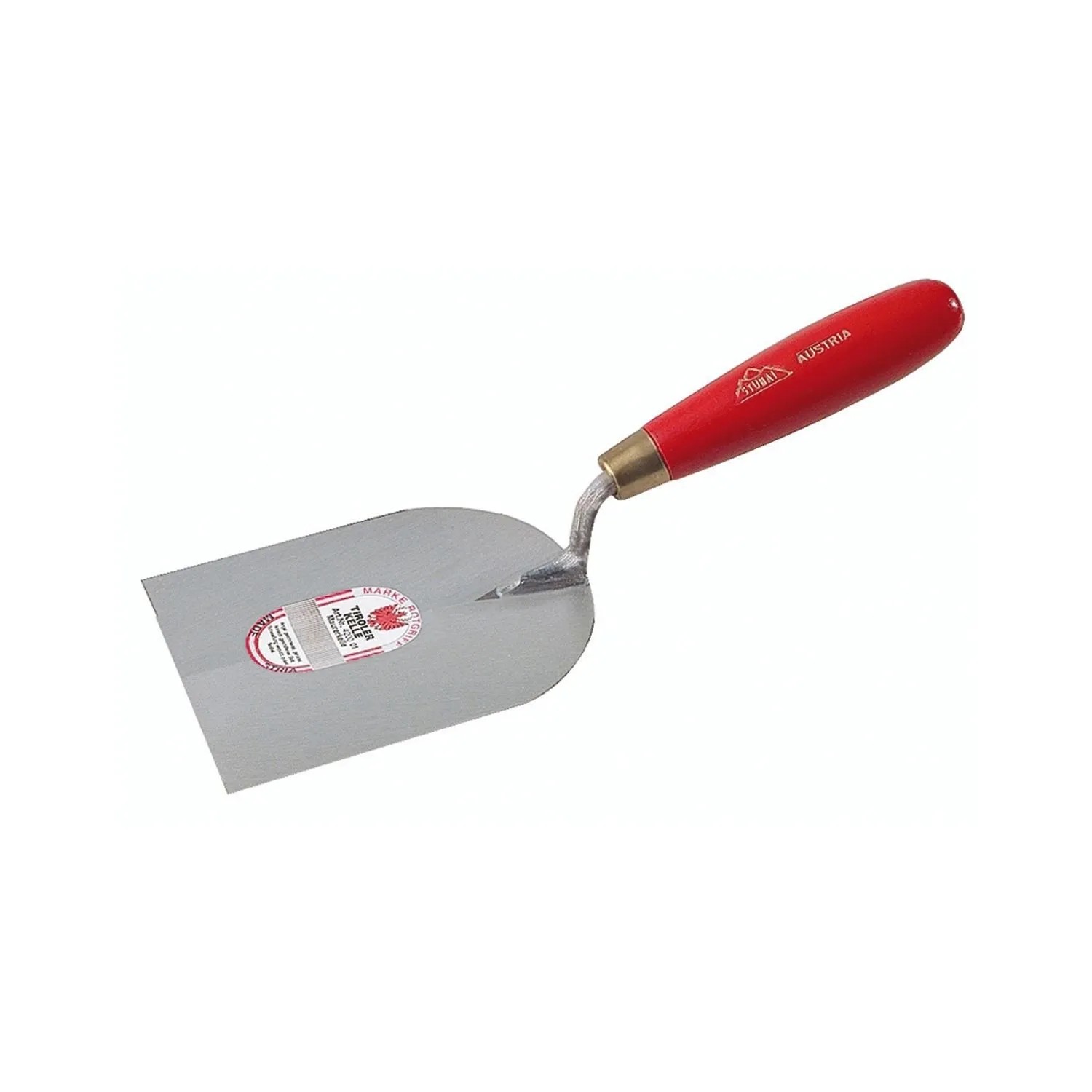 Stubai Gipsspachtel Gekröpft Breite 80 mm mit Holzheft