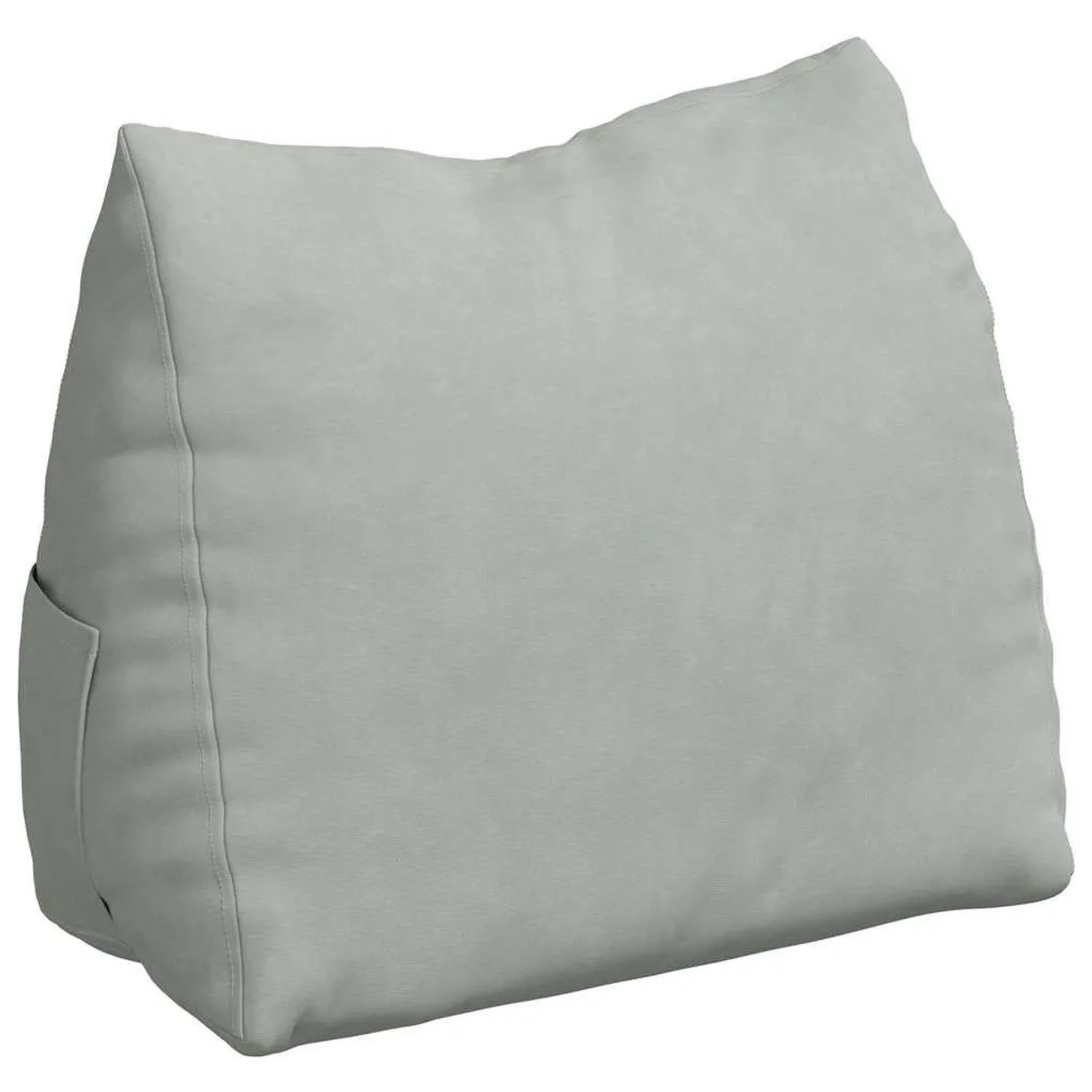 vidaXL Rückenkissen Hellgrau 45 x 20 x 35 cm Cordstoff 42015019