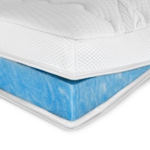 AM Qualitätsmatratzen Premium Plus Gelschaum Topper RG50 Made in Germany 120x200cm