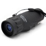 Schwarzes Technaxx Monokular TX-176 mit 10-facher Vergrößerung für Kamera- & Videoüberwachung.