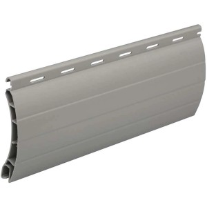 Graues Schellenberg Rollladenprofil Mini aus Kunststoff, 1,2 m lang, für Rollladenantriebe.