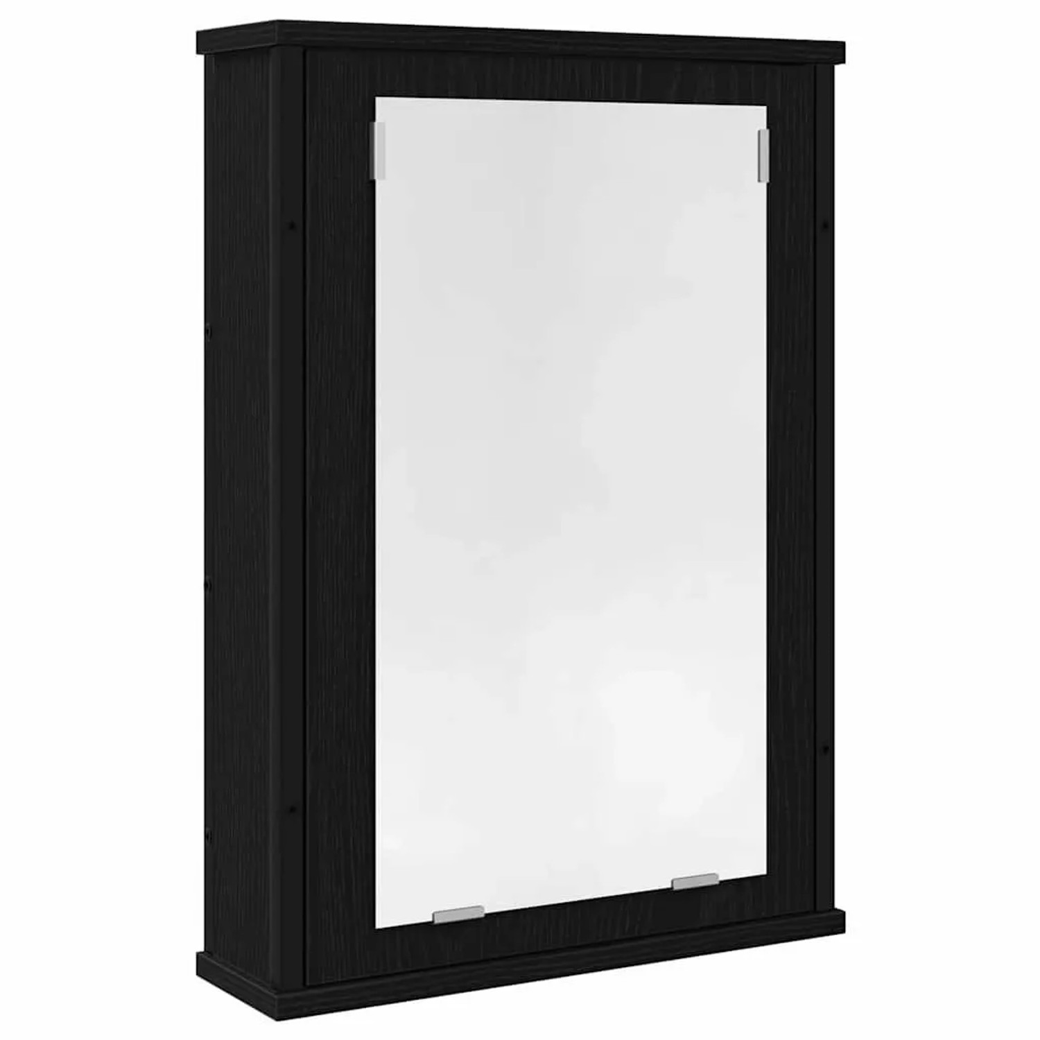 vidaXL Bad-Spiegelschrank Schwarz Eiche-Optik 42x12x60cm Holzwerkstoff 8622 günstig online kaufen