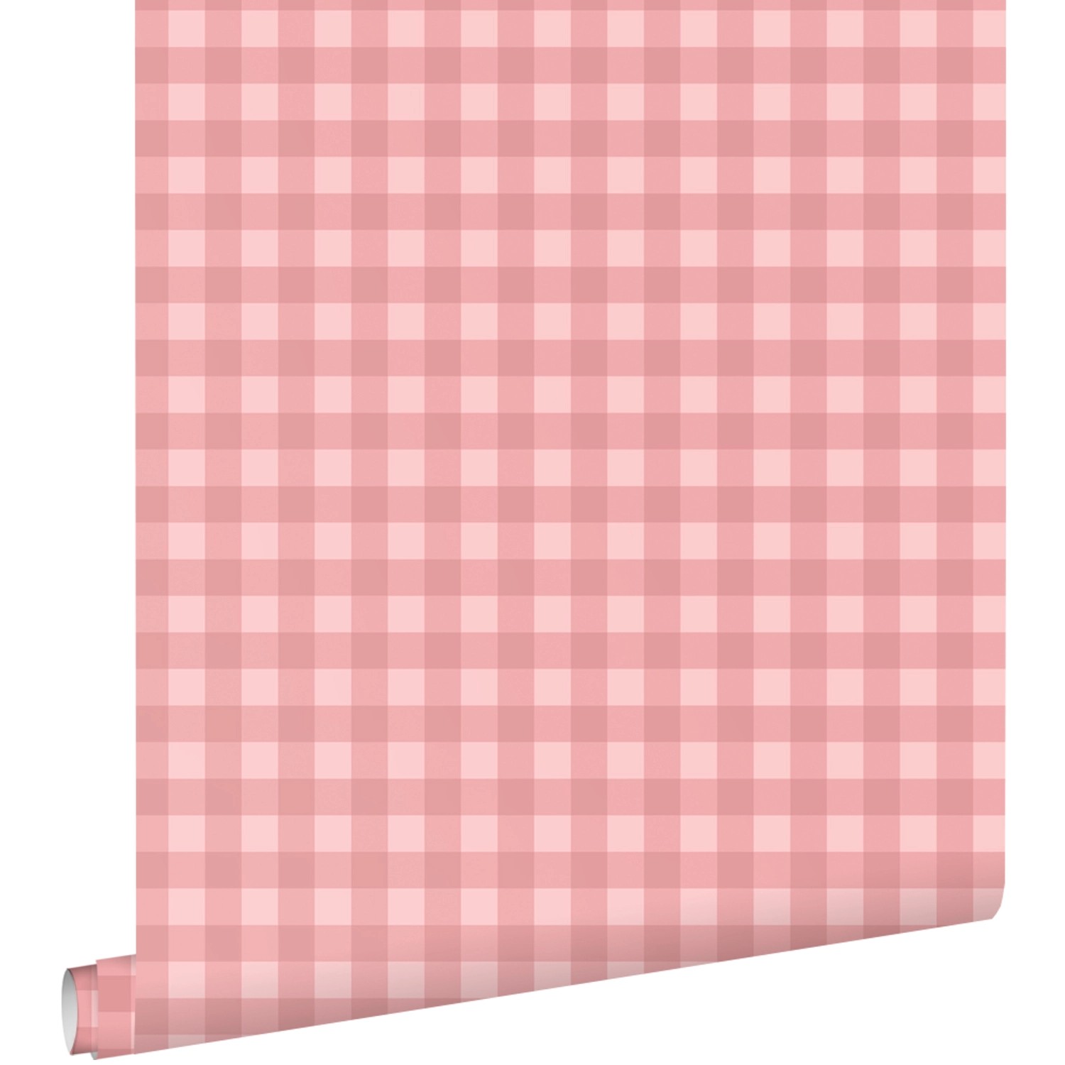 ESTAhome Tapete Karomuster Rosa 50 x 900 cm günstig online kaufen