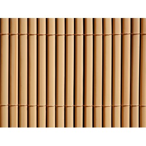 Balkonverkleidung Comfort in Bambusoptik, 180x300cm, als Sichtschutzmatte.