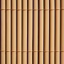 Balkonverkleidung Comfort in Bambusoptik, 180x300cm, als Sichtschutzmatte.