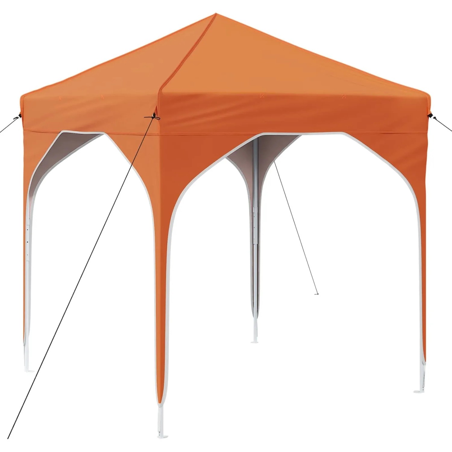 vidaXL Pop-Up Partyzelt 194 x 194 x 245 cm Orange 42019822