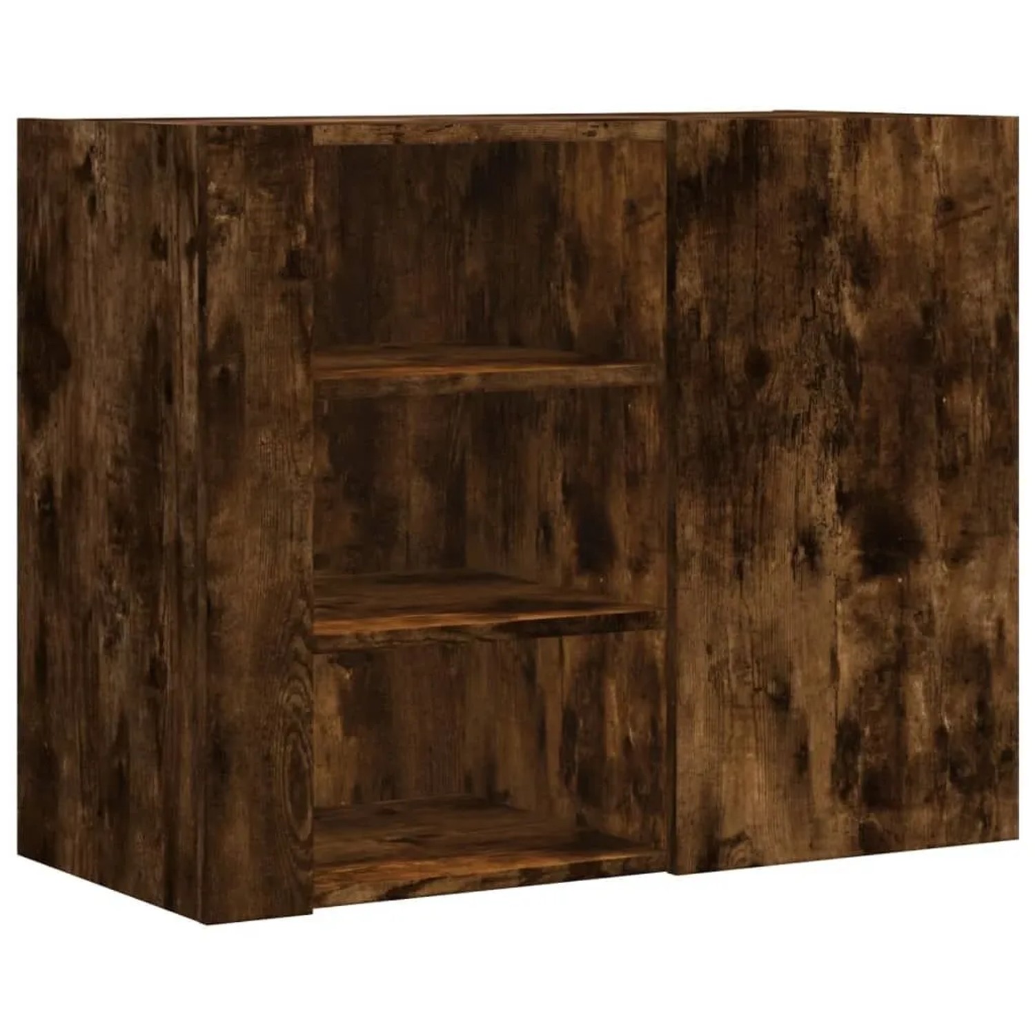 vidaXL Wandregal Räuchereiche 75x35x60 cm Holzwerkstoff 848427
