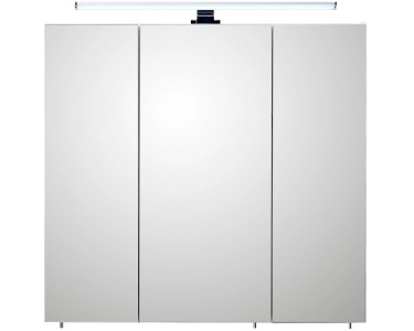 Pelipal Spiegelschrank Quickset 360 Weiß Glänzend 75 cm mit Softclose Türen  kaufen bei OBI