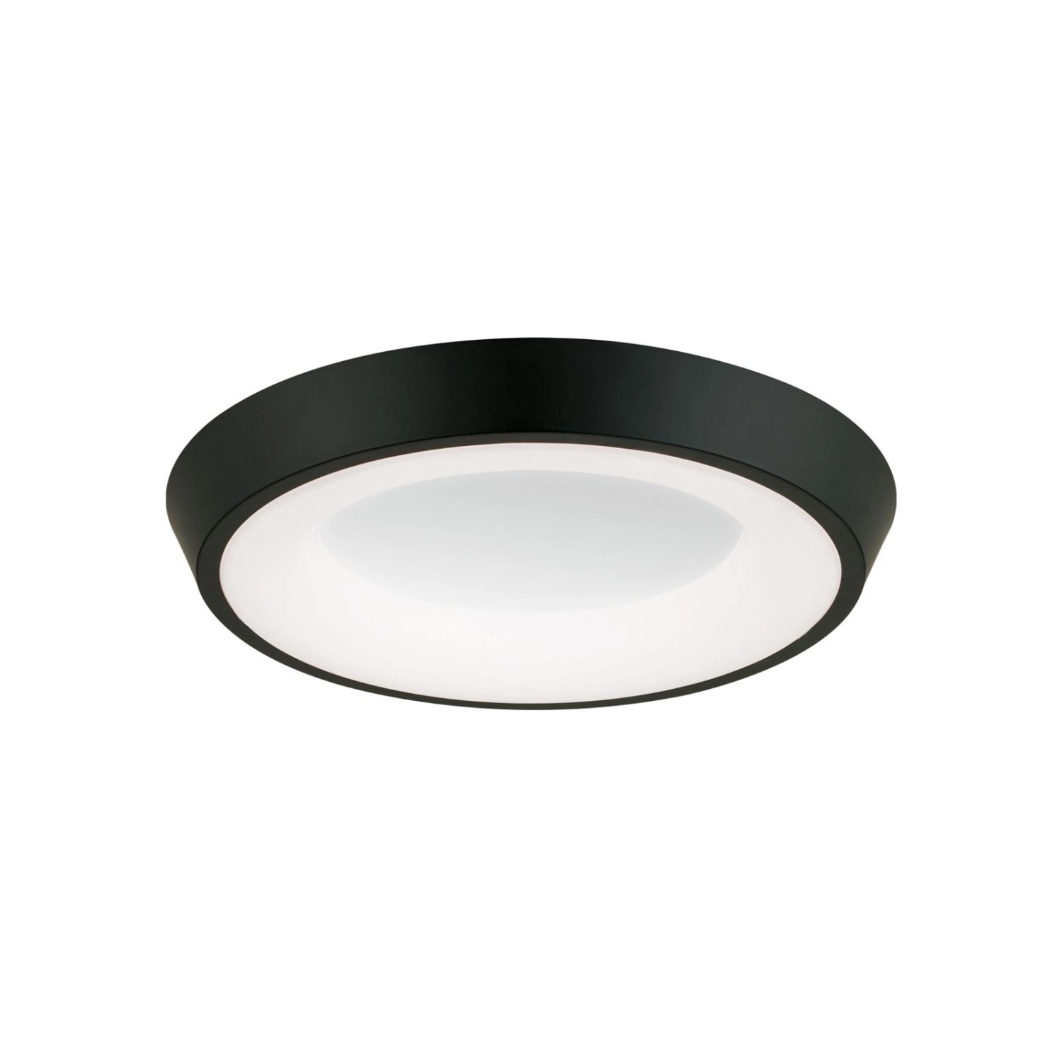 Orion Leuchten LED Deckenleuchte Look Ø 55cm Schwarz 3000K 3500lm günstig online kaufen