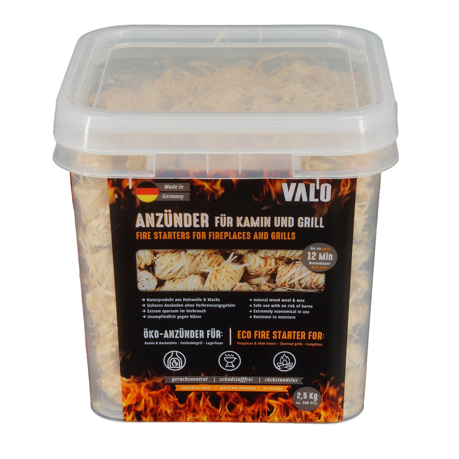 Valo Anzünder 2,5 kg 10 l Eimer günstig online kaufen