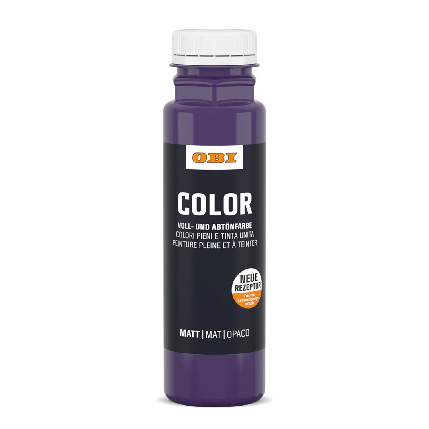OBI Color Voll- und Abtönfarbe 250 ml Violett
