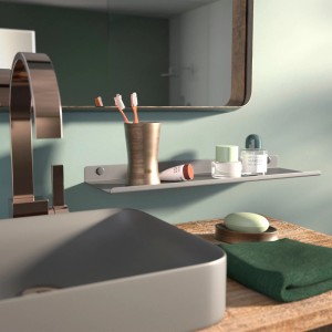 SOTECH Design Wandregal HOVER-V 450 x 130 x 30 mm Anthrazit für Wandmontage