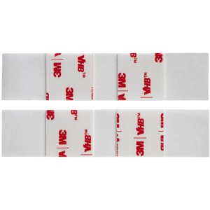 Klebeband für Sockelleisten mit Kabelkanal, doppelseitig, von Fuchs Design.