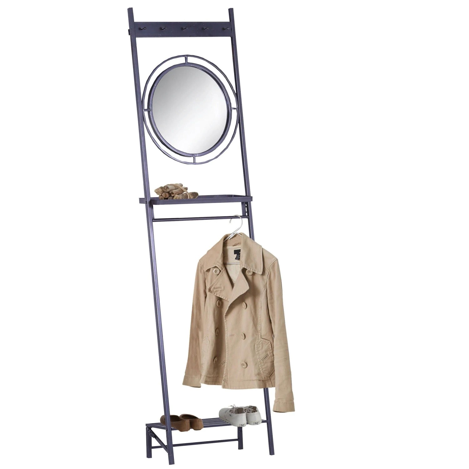 Mömax Wandgarderobe in Schwarz