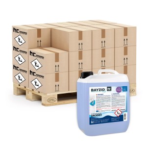 Bayzid Winterfit Überwinterungsmittel, 48 x 5l Kanister auf Palette, für die Poolreinigung und Algenverhütung.