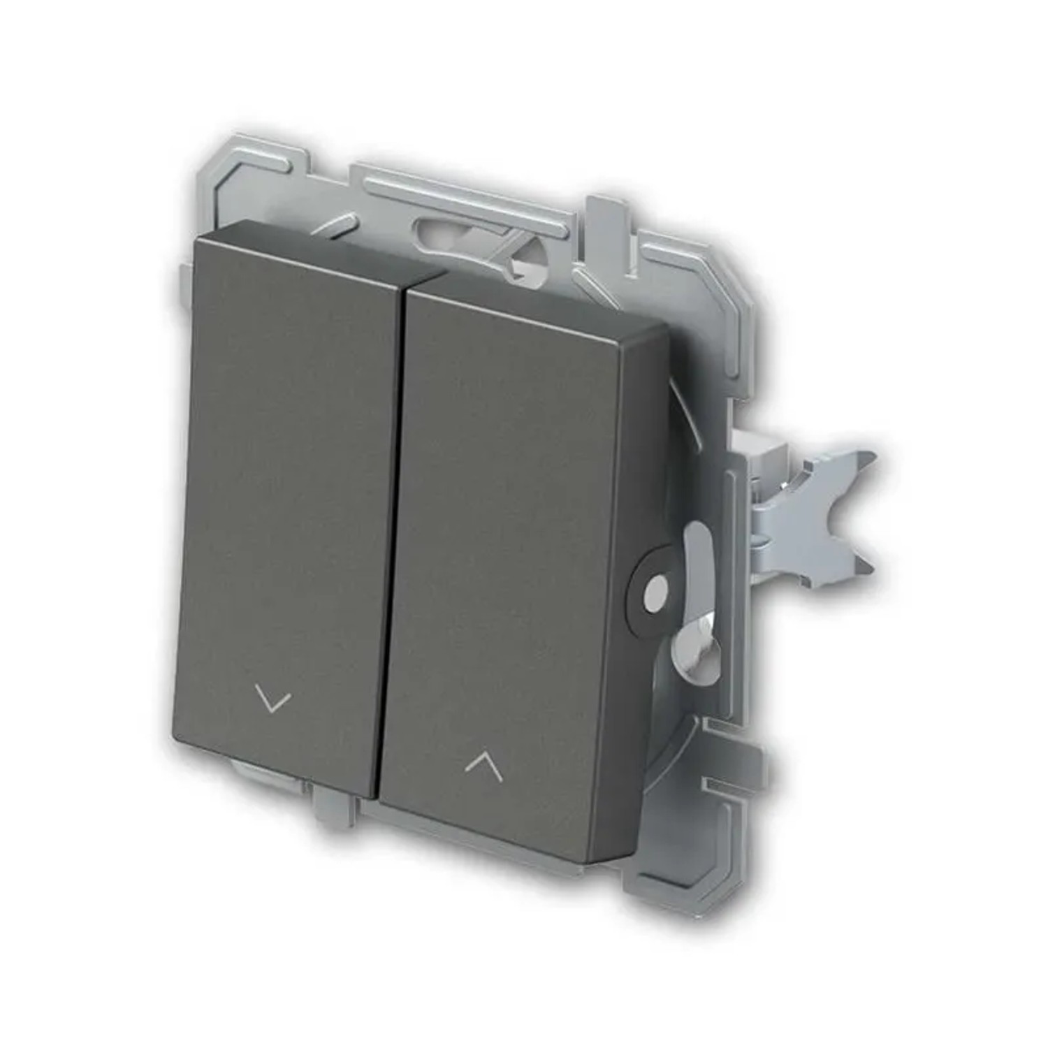 TEM LOGIQ Jalousie Taster Anthrazit 250V10A ohne Rahmen
