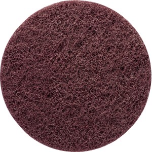 Bosch Expert Vliesscheibe N880, Ø 150mm, K120 für Exzenterschleifer. Schleifscheibe in Braun.