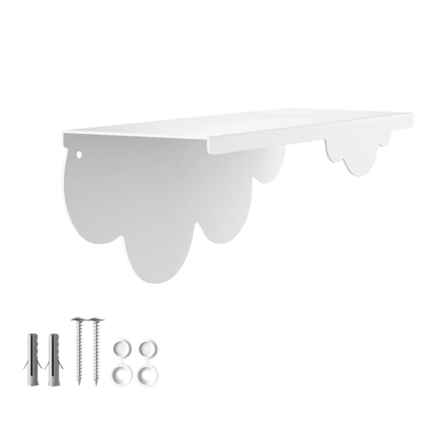 SOTECH Design Wandregal HOVER-XI 250 x 100 x 100 mm Weiß für Wandmontage