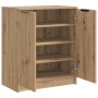 vidaXL Schuhschrank Artisan-Eiche 59x35x70 cm Holzwerkstoff 856990_4