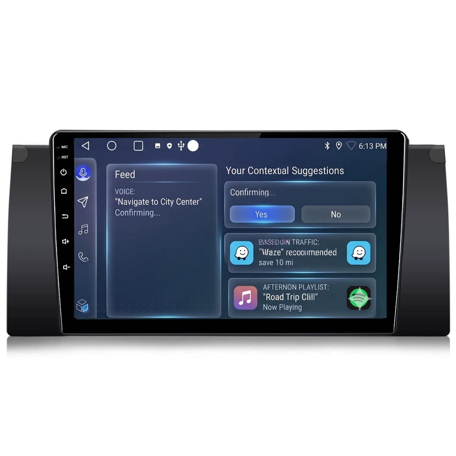 Junsun 10 Zoll 6 128 Autoradio Für BMW E39 GPS RDS DAB CARPLAY Und Android Auto
